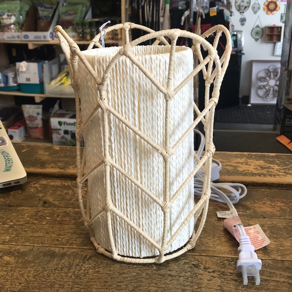 Pillowfort Other - NWT Target Pillowfort Rattan Lamp